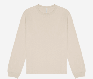tee shirt unisexe lourd manches longues bella canvas