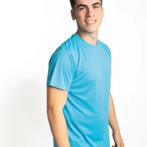 t shirt star adulte acqua royal