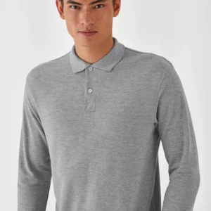 manches longues polo id.001 / unisex b&c