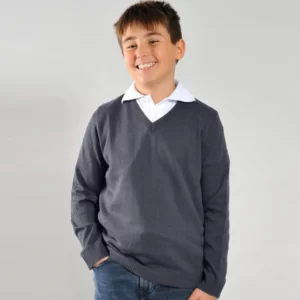 pull v neck enfant vesti