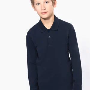 polo manches longues enfant kariban