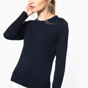 pull femme encolure ronde 290 kariban