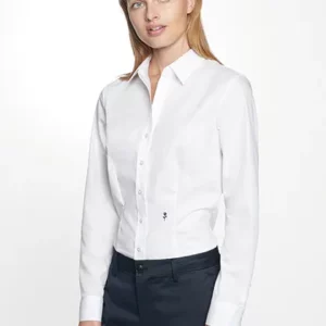 chemise femme ml coupe cintrée schwarze rose